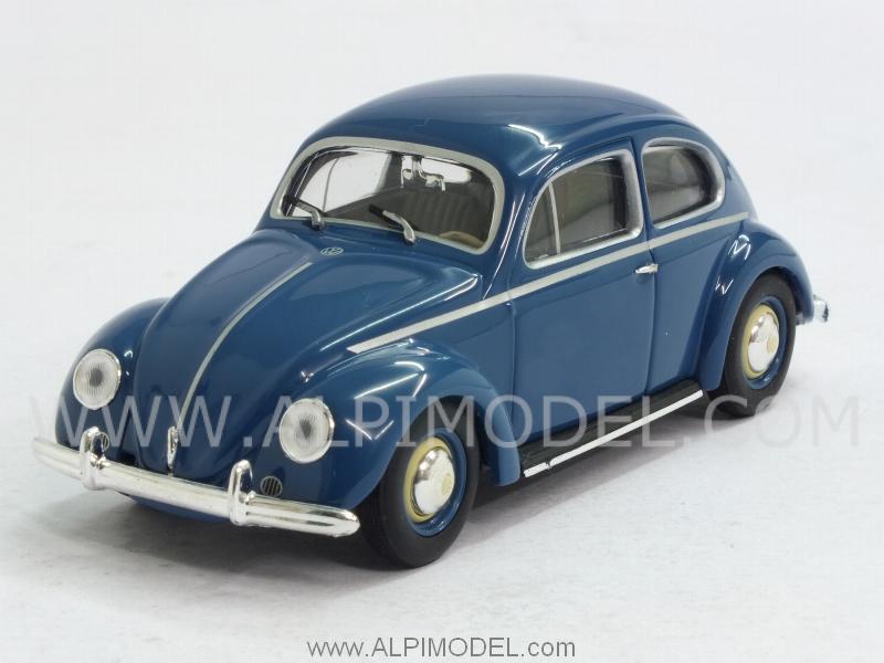 Volkswagen Beetle 1200  1953 (Azure Blue) by minichamps