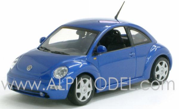 Volkswagen New Beetle 1999 (Ravenna blue metallic) by minichamps