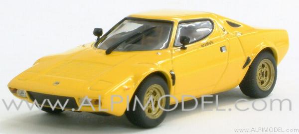 Lancia Stratos 1972-1978 (Yellow) by minichamps