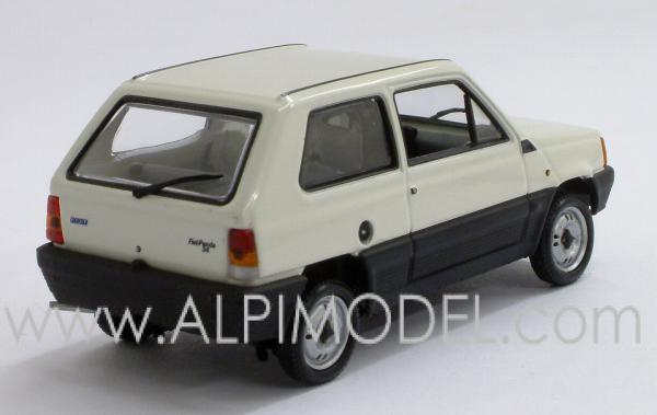 Fiat Panda 34 1980 (Bianco Corfu')  'Minichamps Car Collection' - minichamps