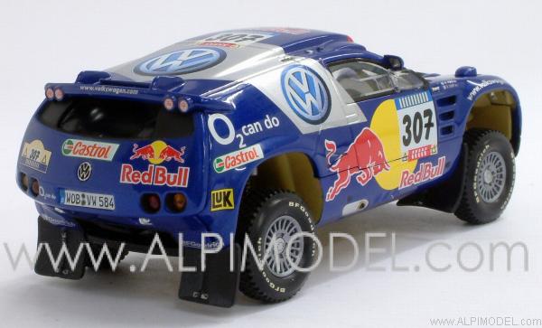 Volkswagen Race Touareg Rally Barcelona-Dakar 2005 Saby - Perin - minichamps