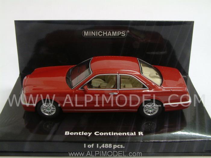 Bentley Continental R 1996 (Red Metallic) - minichamps