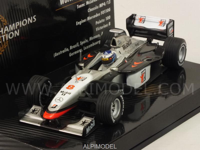 McLaren MP4/13 Mercedes 1998 Mika Hakkinen 'World Champion Collection' - minichamps