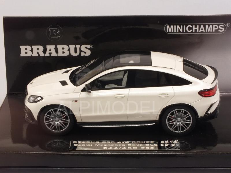 Brabus 850 4x4 Coupe (GLE 63S) 2016 (White) - minichamps