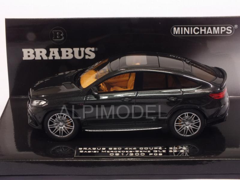 Brabus 850 4x4 Coupe (GLE 63S) 2016 (Black Metallic) - minichamps