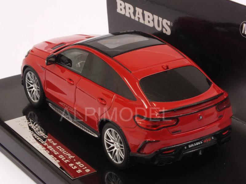Brabus 850 4x4 Coupe (Mercedes GLE 63S) 2016 (Red) - minichamps