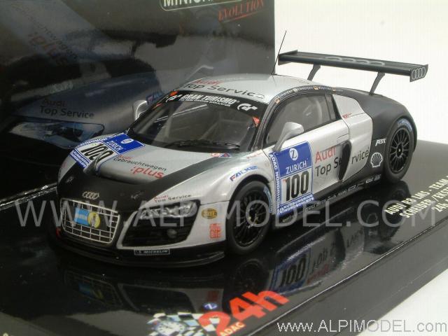 Audi R8 LMS Team ABT Sportsline #100 Nurburgring 2009 Scheider - Ekstrom - Werner - Luhr - minichamps