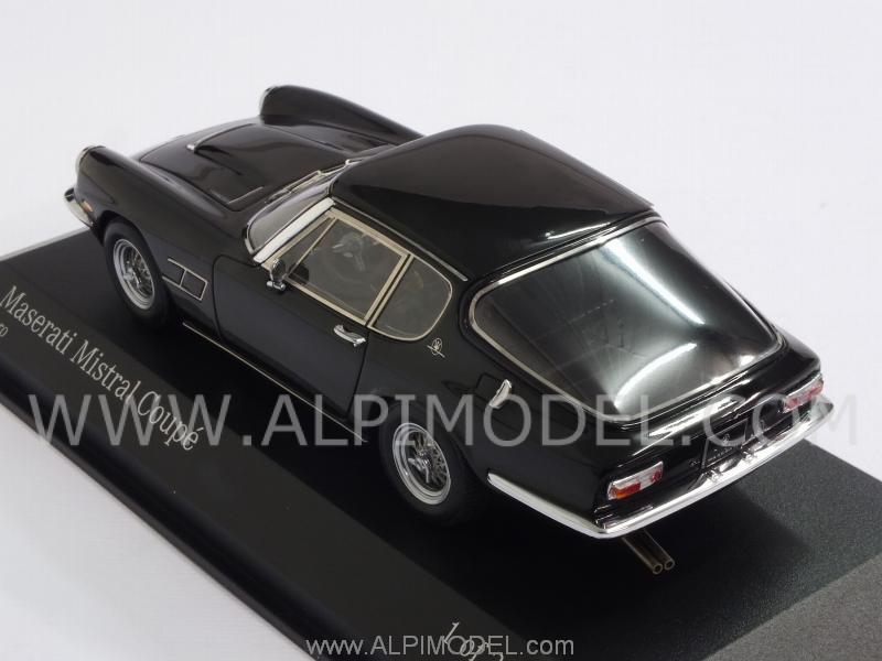 Maserati Mistral Coupe 1963 (Black) - minichamps