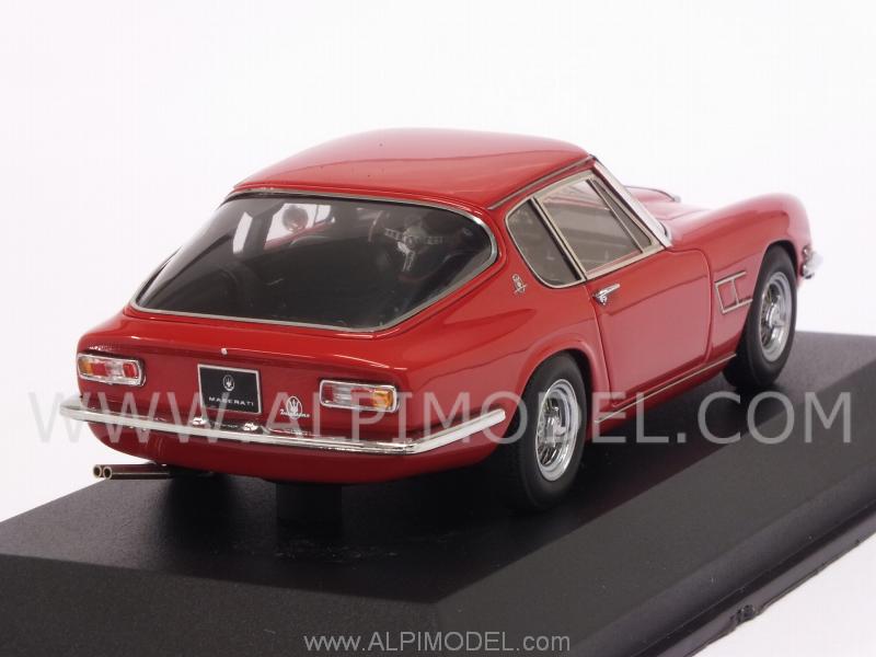 Maserati Mistral Coupe 1963 (Red) - minichamps