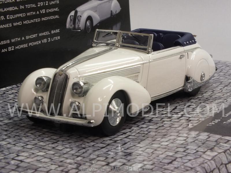 Lancia Astura Tipo 233 Corto 1936 (White) - minichamps