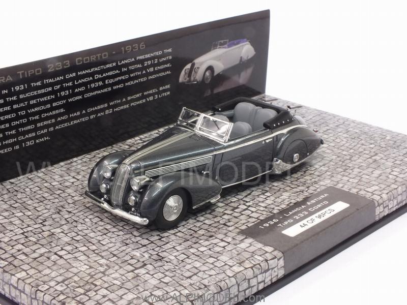 Lancia Astura Tipo 233 Corto 1936 (Grey Metallic) - minichamps