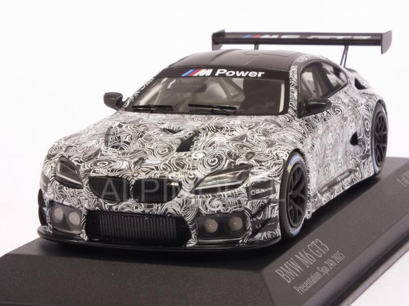 BMW M6 GT3 Presentation Car Spa 2015 by minichamps