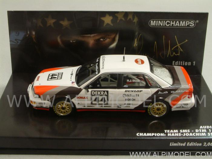 Audi V8 DTM #44 Champion 1990 'Stuck -Hans J. Stuck Collection' by minichamps