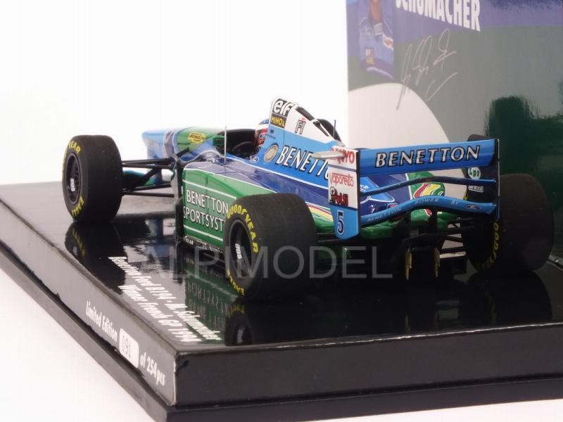 Benetton B194 Ford #5 Winner GP France 1994 World Champion - minichamps