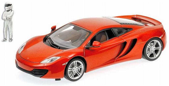 McLaren MP4/12C 2011 Top Gear with The Stig figurine by minichamps