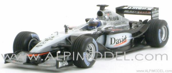 McLaren Mercedes MP4/17 David Coulthard  2002 by minichamps