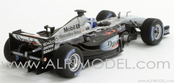 McLaren Mercedes MP4/17D David Coulthard 2003 - minichamps