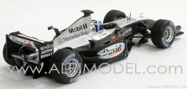 McLaren Mercedes MP4/18 Testcar 2003 - David Coulthard - minichamps