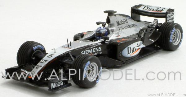 McLaren Mercedes MP4/18 Testcar 2003 - David Coulthard by minichamps