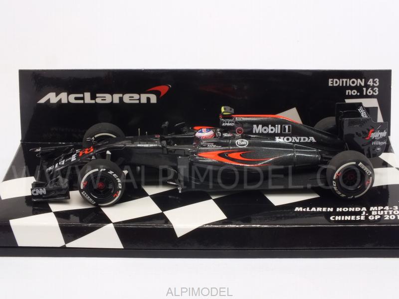 McLaren MP4/31 Honda #22 GP China 2016 Jenson Button - minichamps
