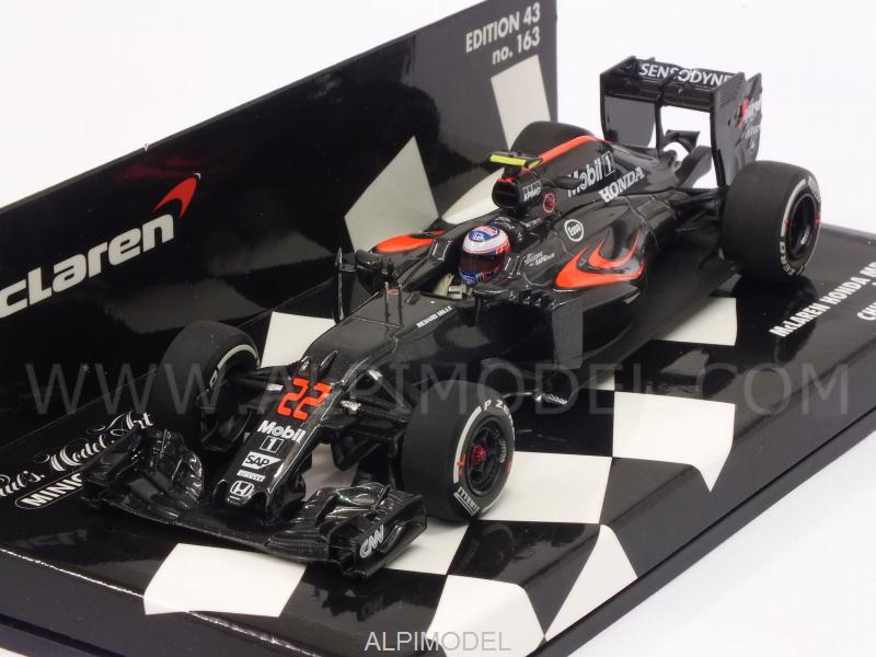 McLaren MP4/31 Honda #22 GP China 2016 Jenson Button - minichamps