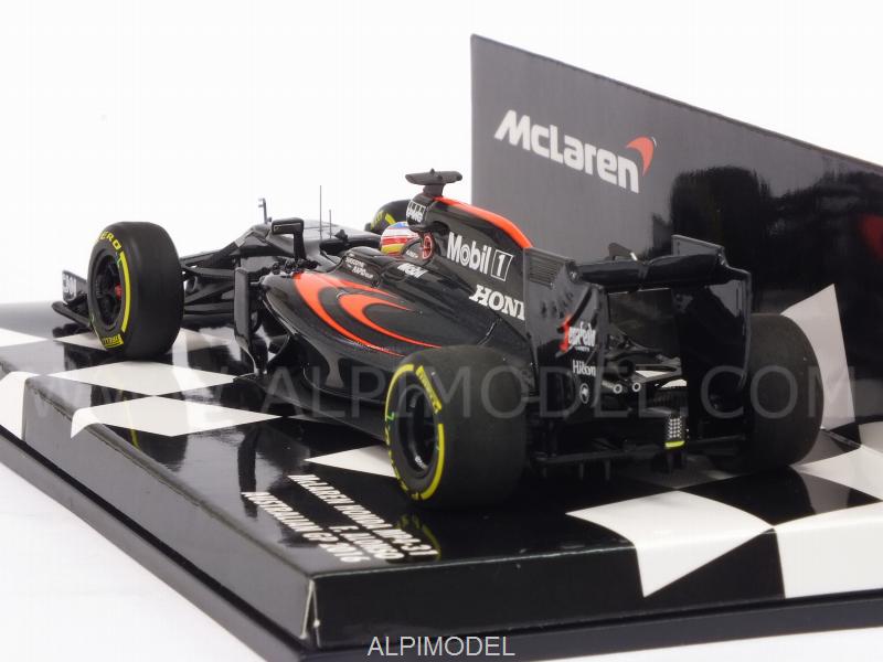 McLaren MP4/31 Honda GP Australia 2016 Fernando Alonso (HQ resin) - minichamps