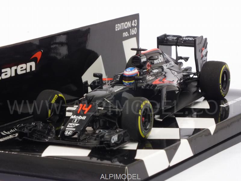 McLaren MP4/31 Honda GP Australia 2016 Fernando Alonso (HQ resin) by minichamps