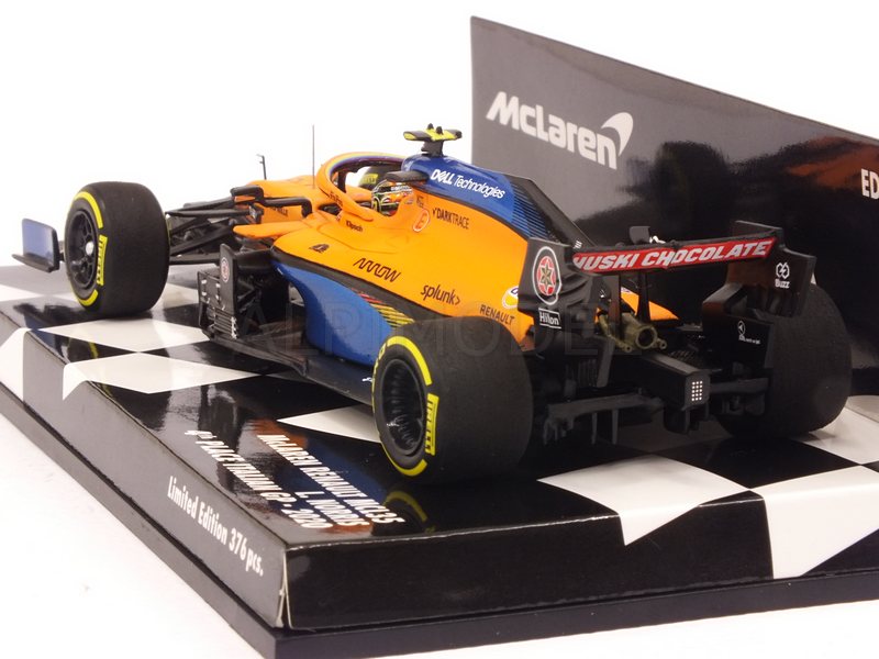 McLaren MCL35 Renault #4 GP Italy 2020 Lando Norris - minichamps