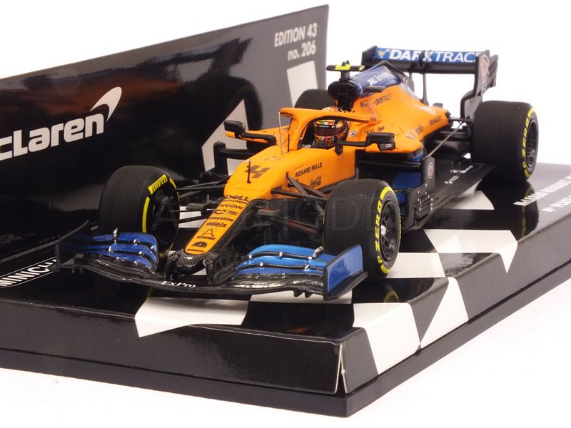 McLaren MCL35 Renault #4 GP Italy 2020 Lando Norris by minichamps