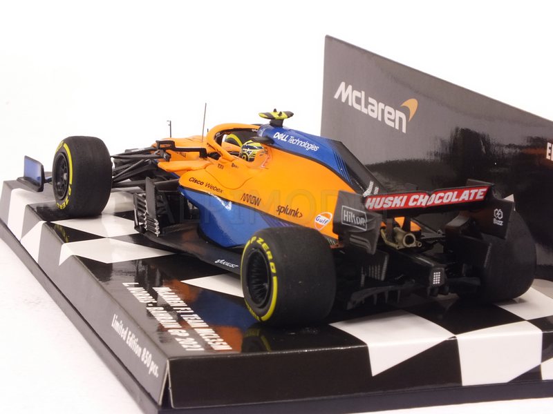 McLaren MCL35M #4 GP Bahrain 2021 Lando Norris - minichamps