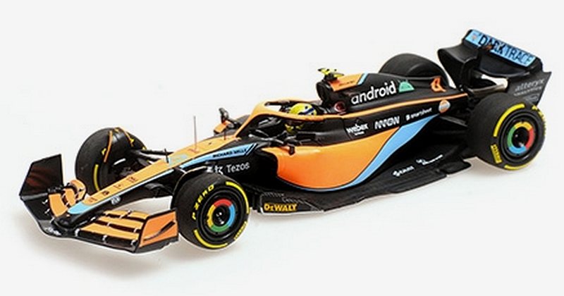 McLaren MCL36 #4 GP Bahrain 2022 Lando Norris by minichamps