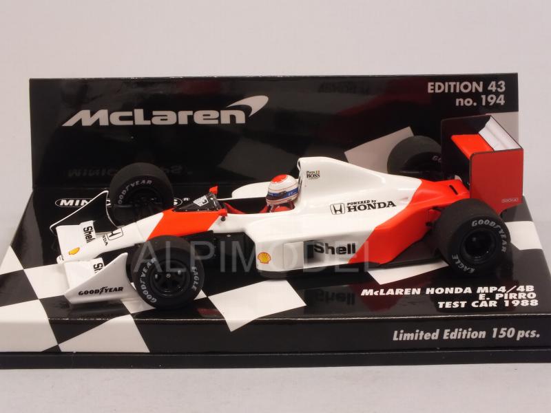 McLaren MP4/4B Honda Test Car 1988 Emanuele Pirro - minichamps