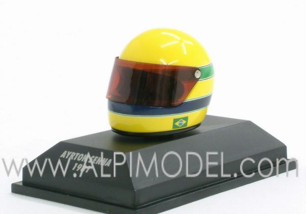 Helmet Ayrton Senna 1981 by minichamps