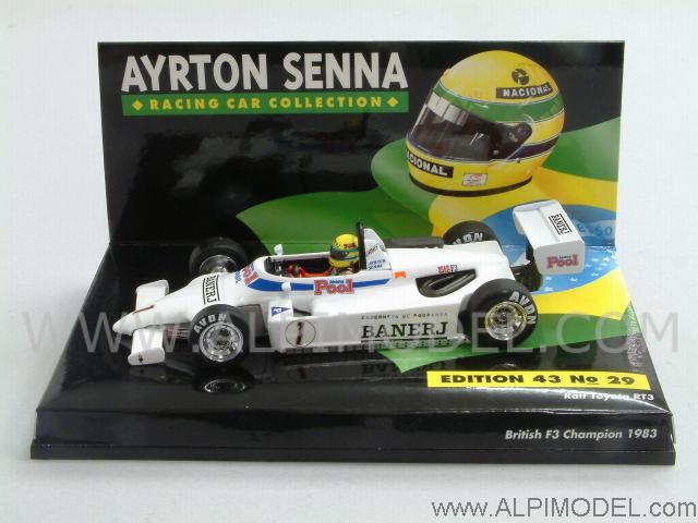 Ralt Toyota RT3  British Champion 1983  Ayrton Senna - minichamps