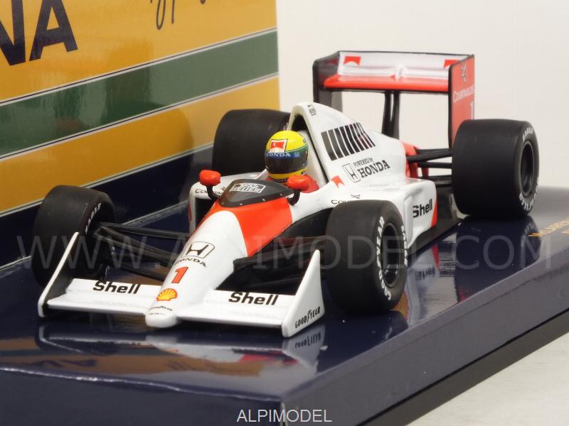 McLaren MP4/5 Honda #1 1989 Ayrton Senna (New Edition) by minichamps