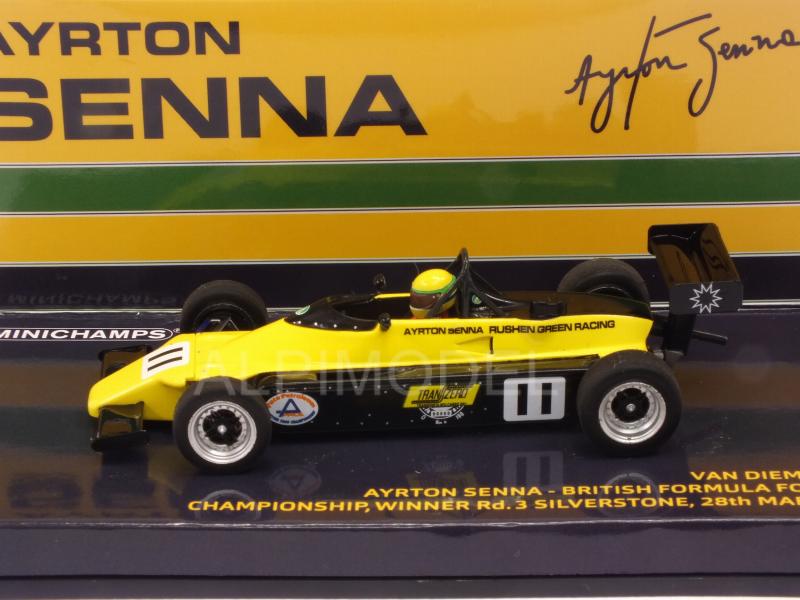 Van Diemen RF82 #11 British FF 2000 1982 Ayrton Senna - minichamps