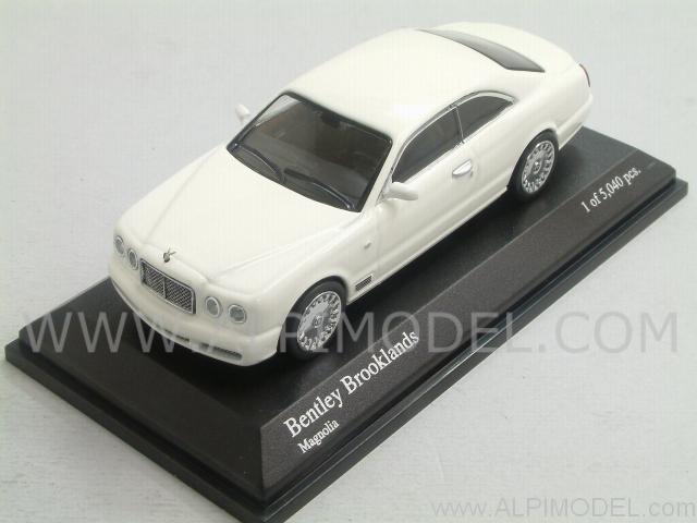 Bentley Brooklands 2006 (Magnolia White)  (1/64 scale) by minichamps