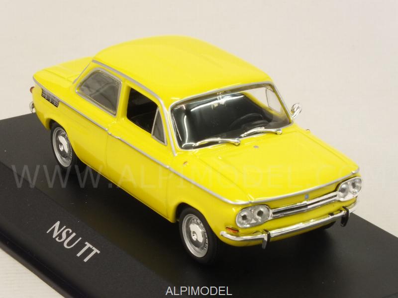 NSU TT 1967 (Yellow) 'Maxichamps' Edition - minichamps