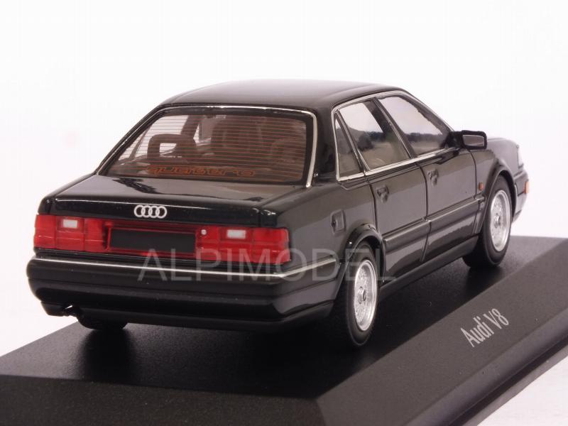 Audi V8 1988 (Black Metallic)  'Maxichamps' Edition - minichamps
