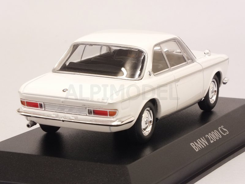 BMW 2000 CS Coupe 1967 (White)  'Maxichamps' Edition - minichamps