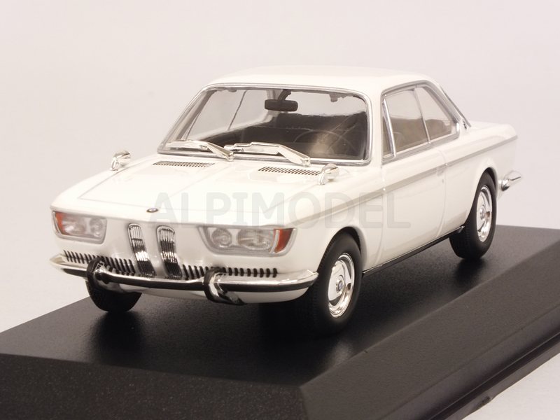 BMW 2000 CS Coupe 1967 (White)  'Maxichamps' Edition by minichamps