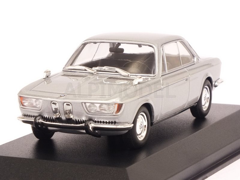 BMW 2000 CS Coupe 1967 (Silver)  'Maxichamps' Edition by minichamps