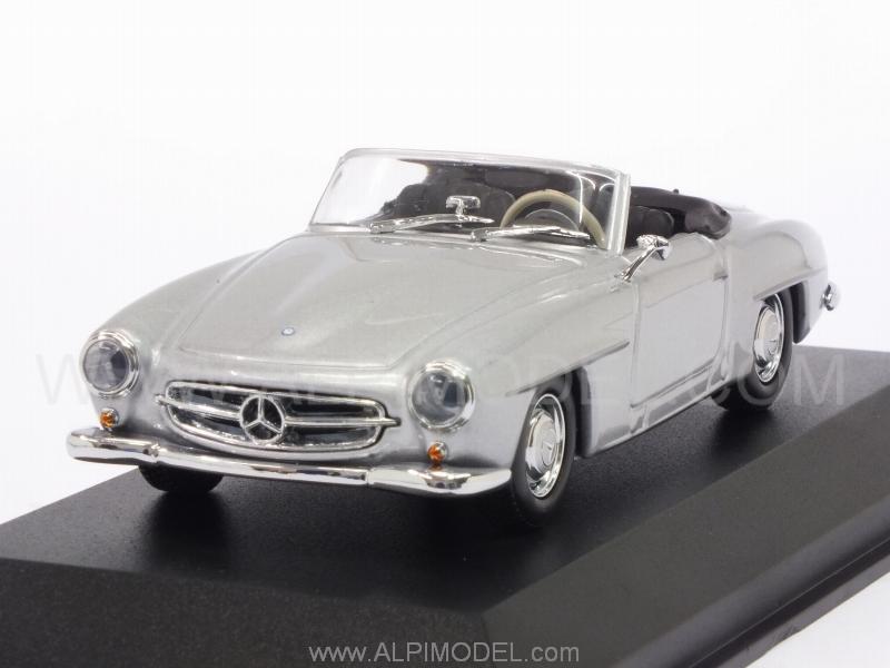 Mercedes 190 SL W121 1955 (Silver)  'Maxichamps Collection' by minichamps