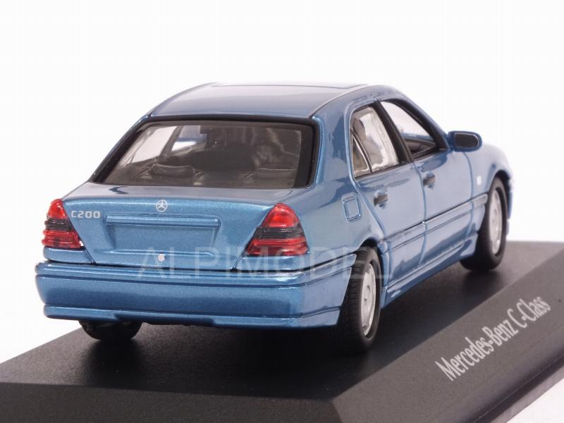 Mercedes C-Class 1997 (Blue Metallic)  'Maxichamps' Edition - minichamps