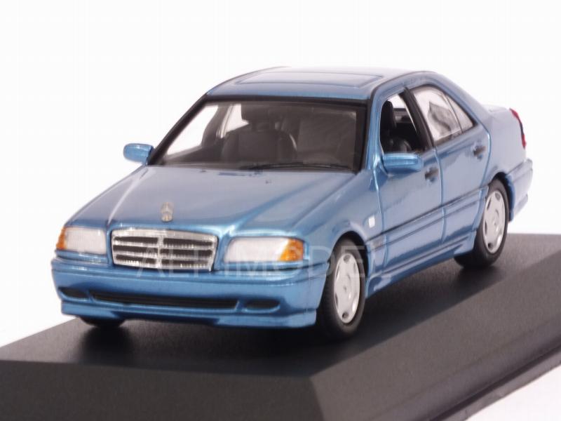Mercedes C-Class 1997 (Blue Metallic)  'Maxichamps' Edition by minichamps