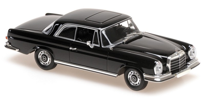Mercedes 280 SE 3.5 Coupe (W111)  1970 (Black)  'Maxichamps' Edition by minichamps