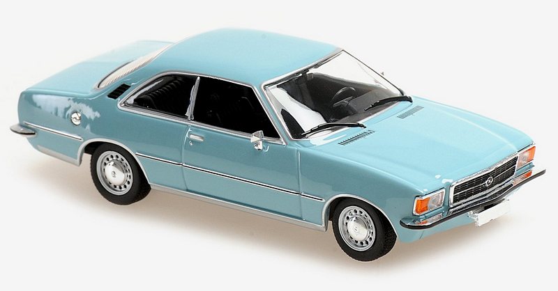 Opel Rekord D Coupe 1975 (Light Blue)  'Maxichamps' Edition by minichamps