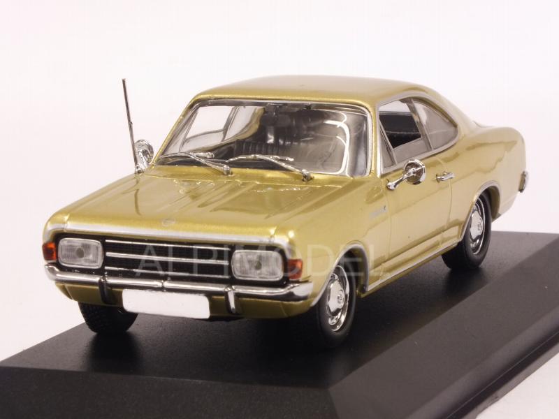 Opel Rekord C Coupe 1966 (Gold)  'Maxichamps' Edition by minichamps