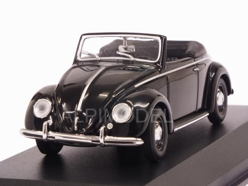 Volkswagen Hebmuller Cabriolet 1950 (Black)  'Maxichamps' Edition by minichamps