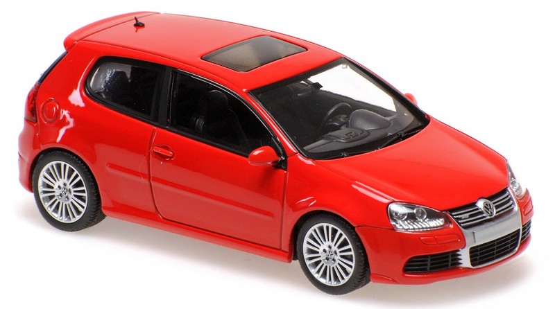 Volkswagen Golf R32 2005 (Red) 'Maxichamps' Edition by minichamps